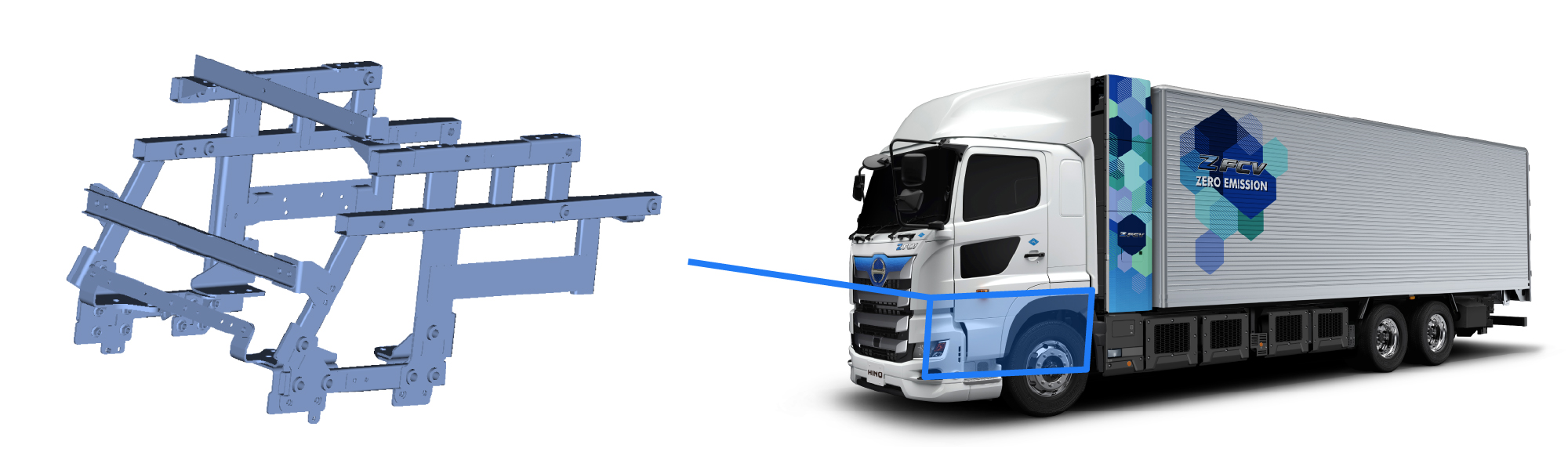 FCスタックユニットフレーム