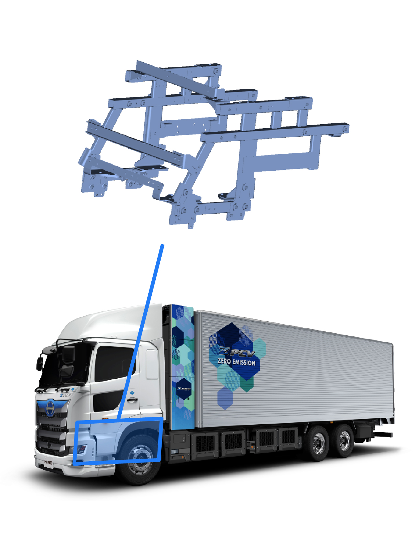 FCスタックユニットフレーム